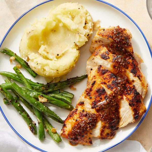 JERK CHICKEN WITH MASH POTATOES