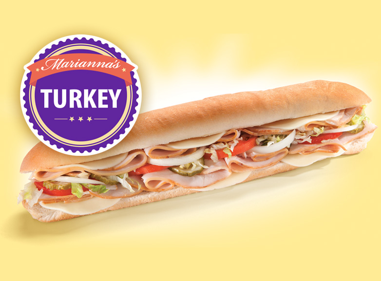 TURKEY AND CHEESE HOAGIE