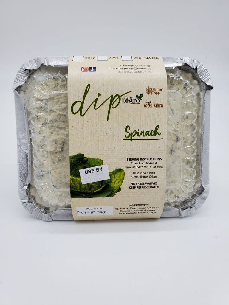 SIERRA BISTRO SPINACH DIP 16OZ