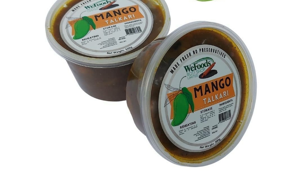 WE FOODS-CURRY MANGO (SERVES 2-3)