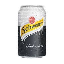 SCHWEPPES CLUB SODA CAN 237ml