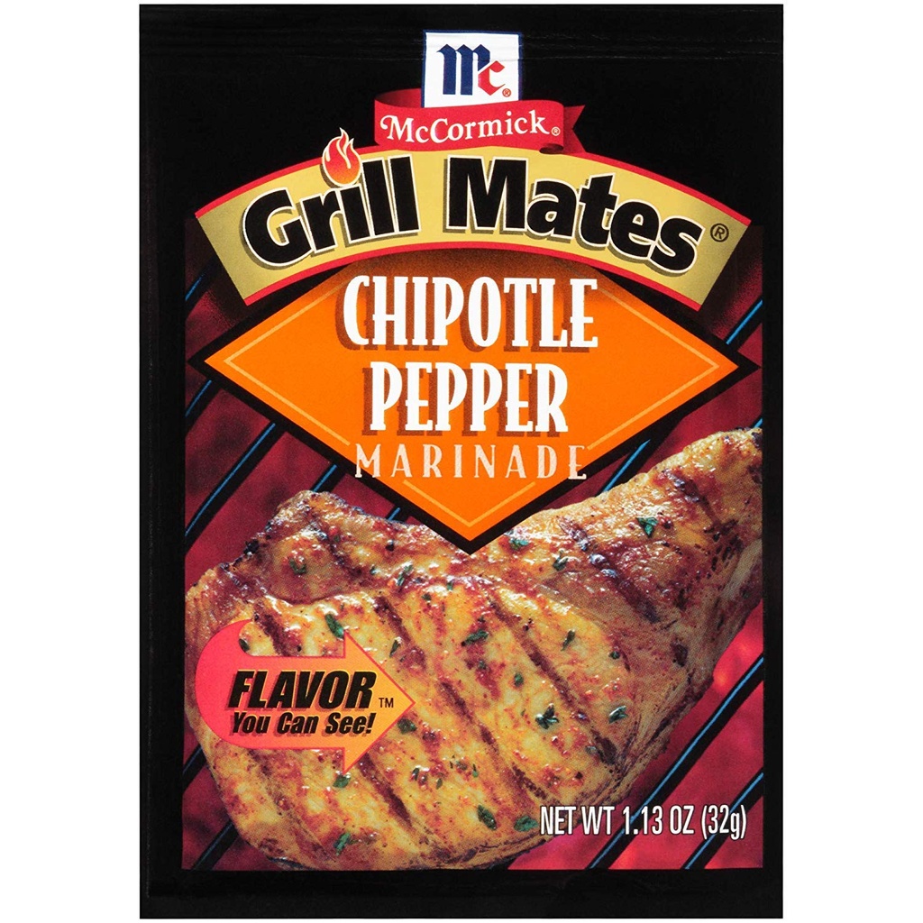 GRILLMATES CHIPOLTE PEPPER MARINADE 1.13OZ