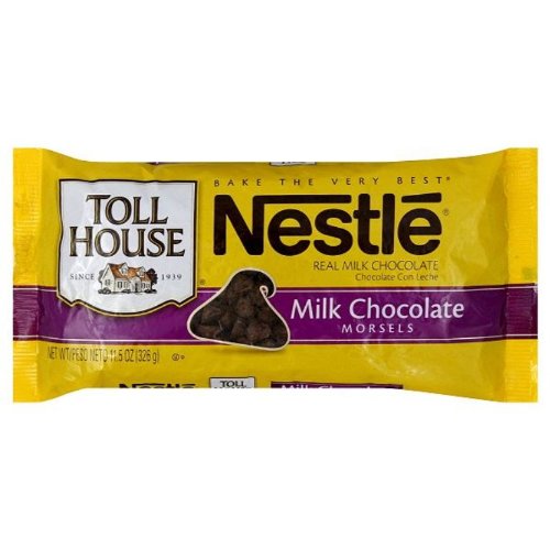 TOLLHOUSE MILK CHOCOLATE MORSELS 326g