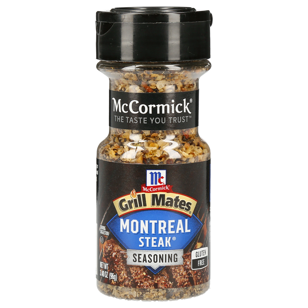 GRILLMATES MONTREAL STEAK SEASONING 3.4OZ