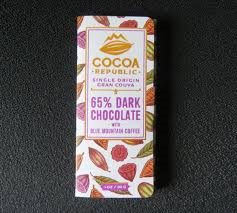 COCOA REPUBLIC DARK CHOCOLATE 65%