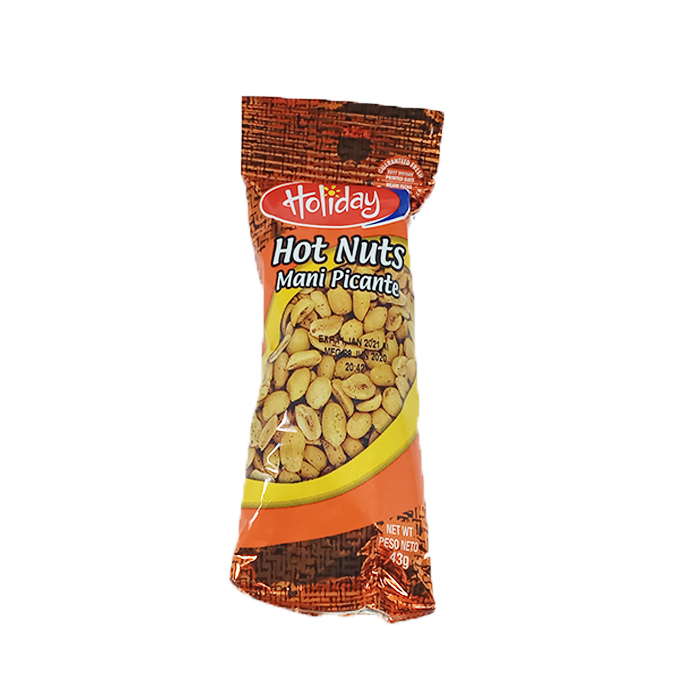 HOLIDAY HOT NUTS 43G