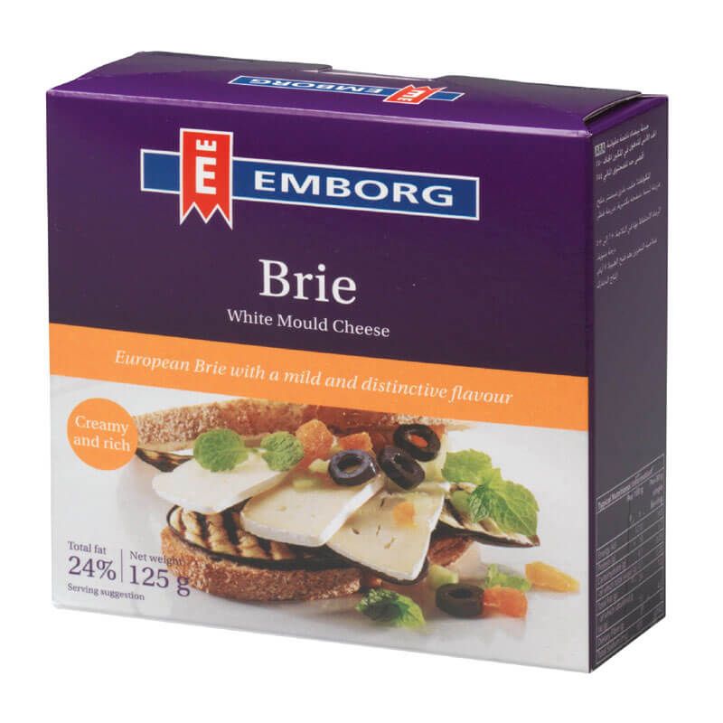 EMBORG DANISH BRIE 125G