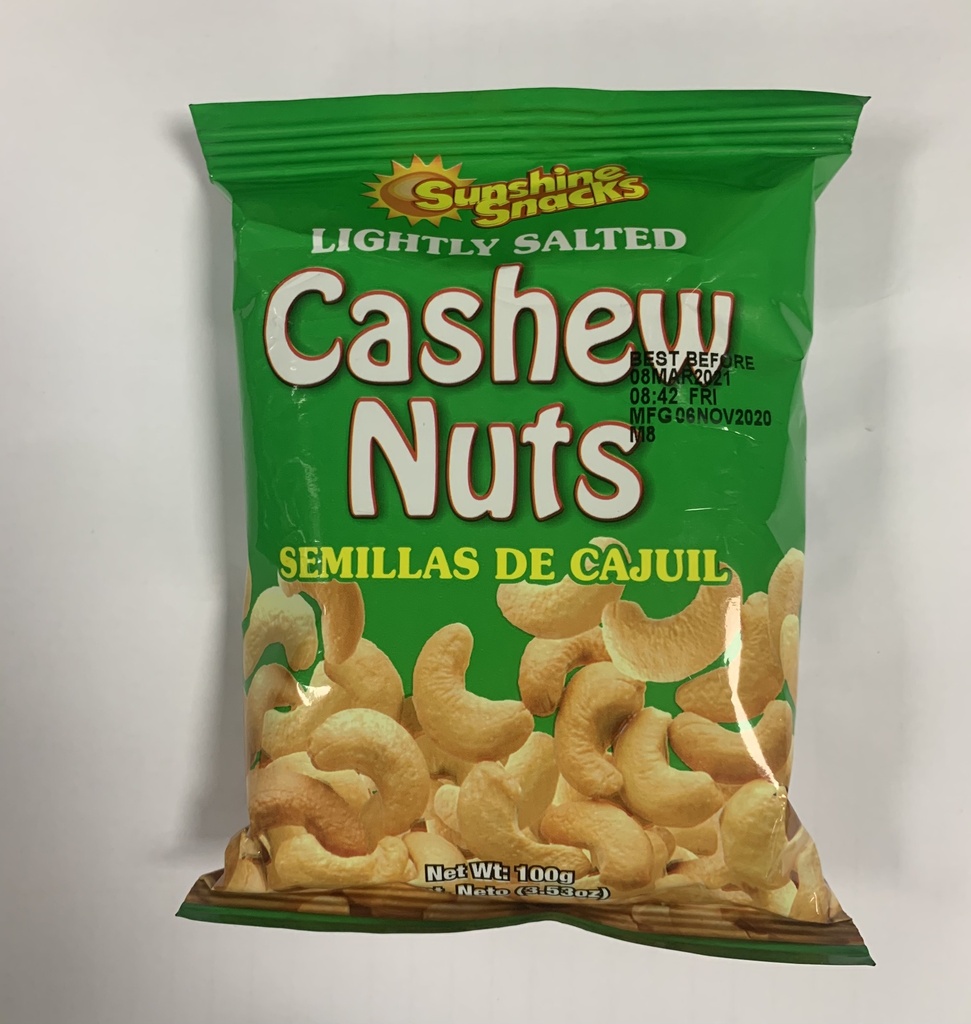 Sunshine Snacks Cashews 95G