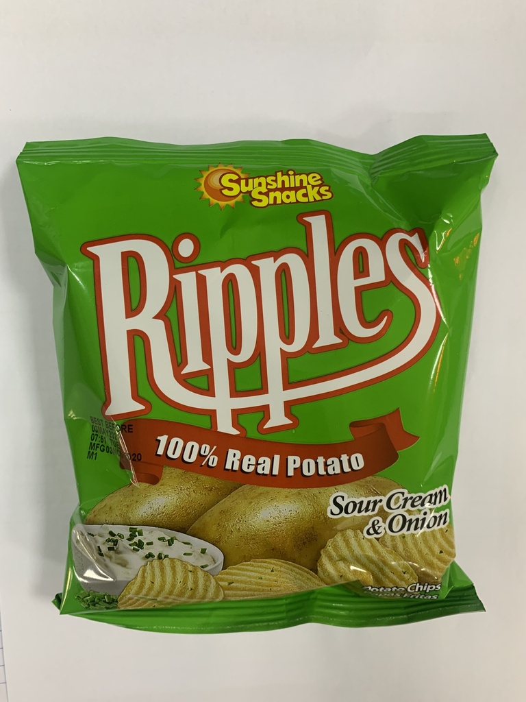 RIPPLES S/CREAM &amp; ONION 35g