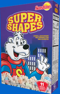 SUNSHINE SUPER SHAPES 280G