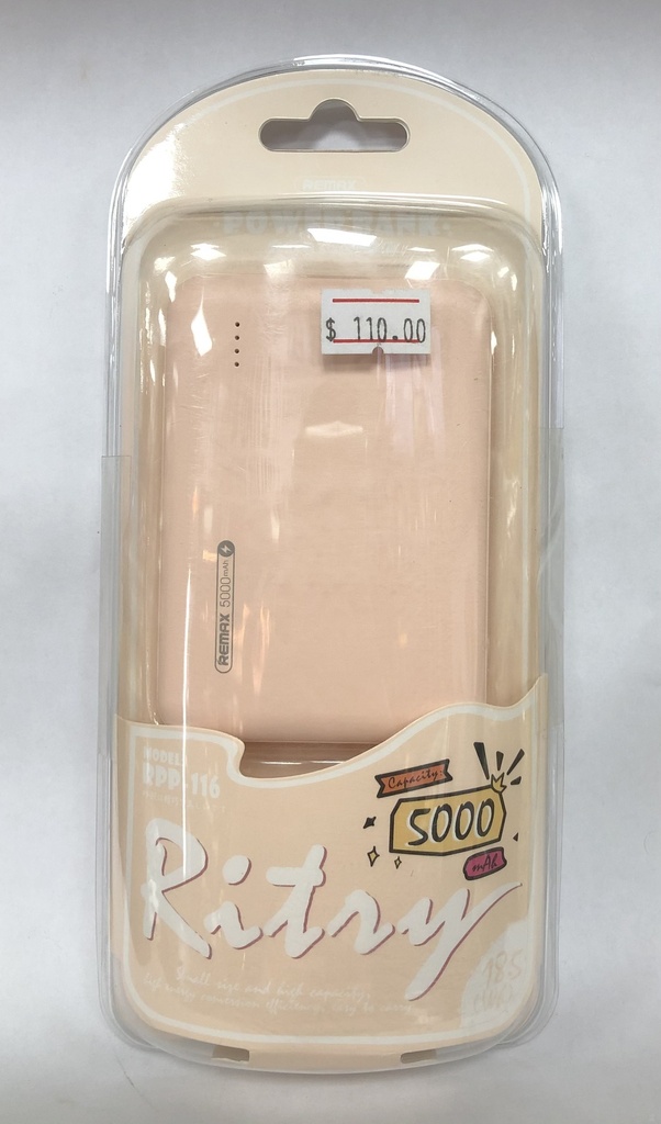 Remax 5000mAh Charger Pink