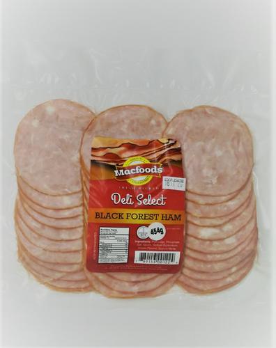 Macfoods Black Forest Ham Sliced 125G