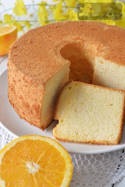 Mini Orange Chiffon Cake