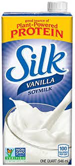 SILK SOY MILK VANILLA 32OZ