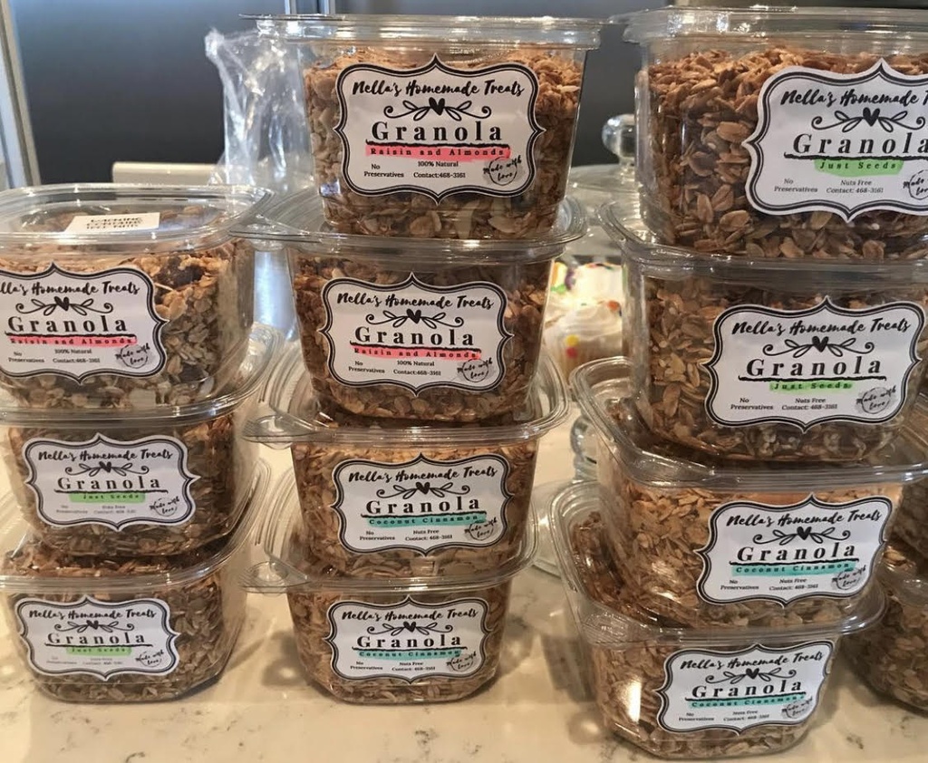 NELLA'S GRANOLA: RAISIN - ALMOND 18OZ