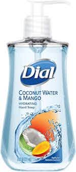 DIAL LIQUID AB SCOCONUT WATER &amp; MANGO 7.5OZ