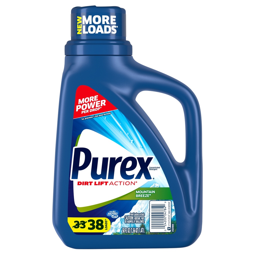 PUREX ULTRA CONC MT BREEZE 50OZ