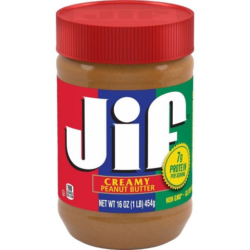 JIF CREAMY PEANUT BUTTER 16OZ