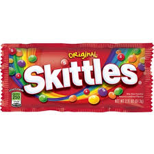 SKITTLES ORIGINAL CANDY 2.17OZ