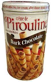 CREME DE PIROULINE 14OZ DARK CHOC TIN