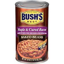 BUSH'S BAKED BEANS MAPLE CURED 16OZ