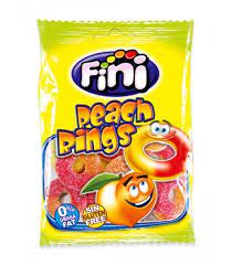 FINI PEACH RINGS 90G