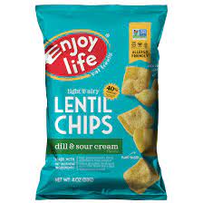 ENJOY LIFE PLENTILS DILL &amp; SOUR CREAM 4OZ