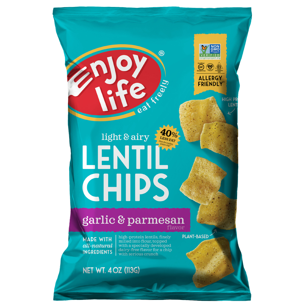 ENJOY LIFE PLENTILS GARLIC PARMESAN 4OZ