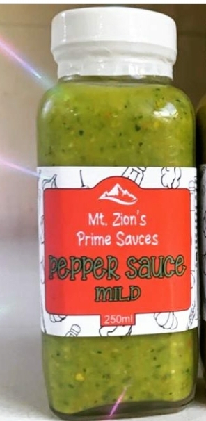 MT ZION MILD PEPPER SAUCE 250ML