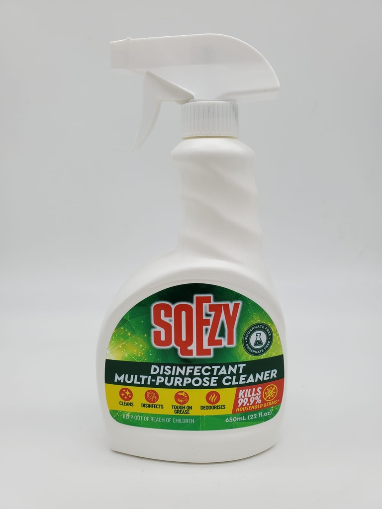 SQEZY DISINFECTANT MULTI-PURP 650ML