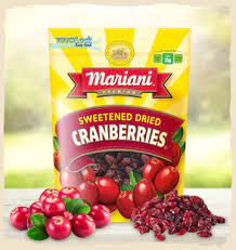 MARIANI SWEETENED CRANBERRIES