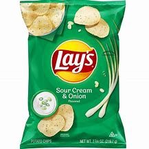 Lay's Potato Chips Cream &amp; Onion 32g