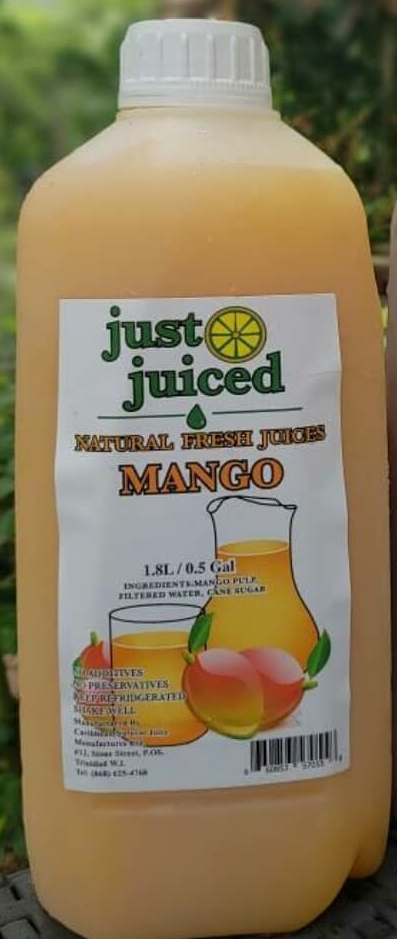 JUST JUICED MANGO 1.8L