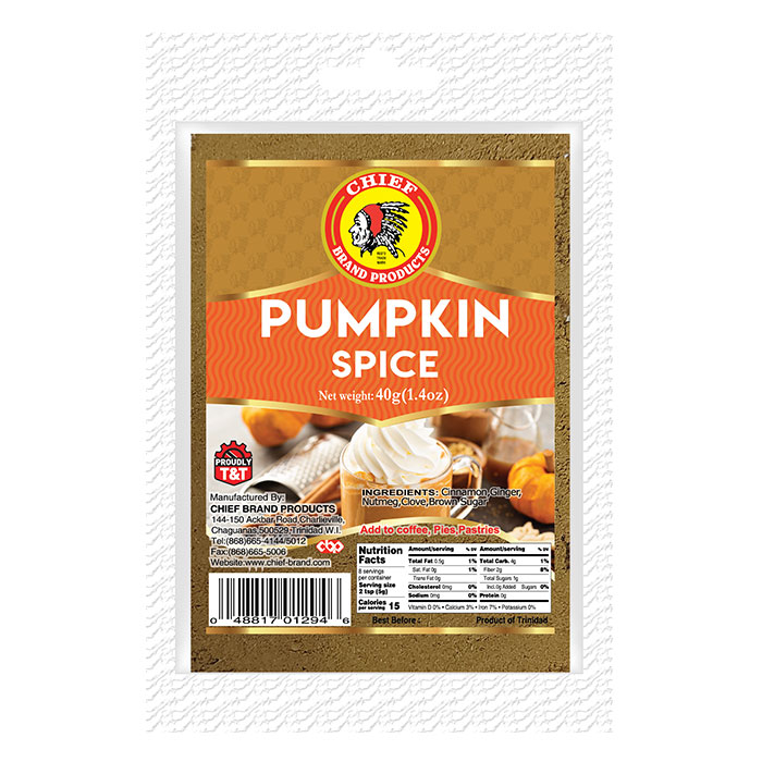 CHIEF PUMPKIN SPICE 40G