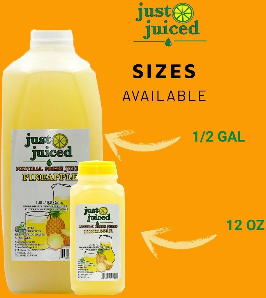 JUST JUICED PINEAPPLE 1.8L