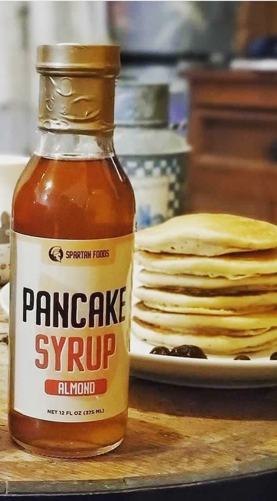 SPARTAN FOODS-ALMOND PANCAKE SYRUP 375ML