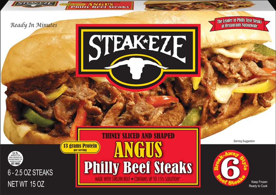 SIRLOIN PHILLY BEEF STEAKS 28OZ