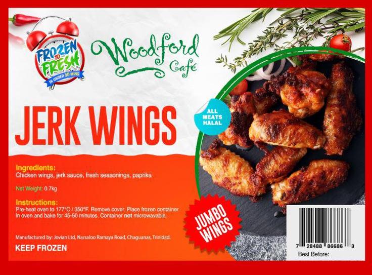 Woodford Cafe - JERK Wings