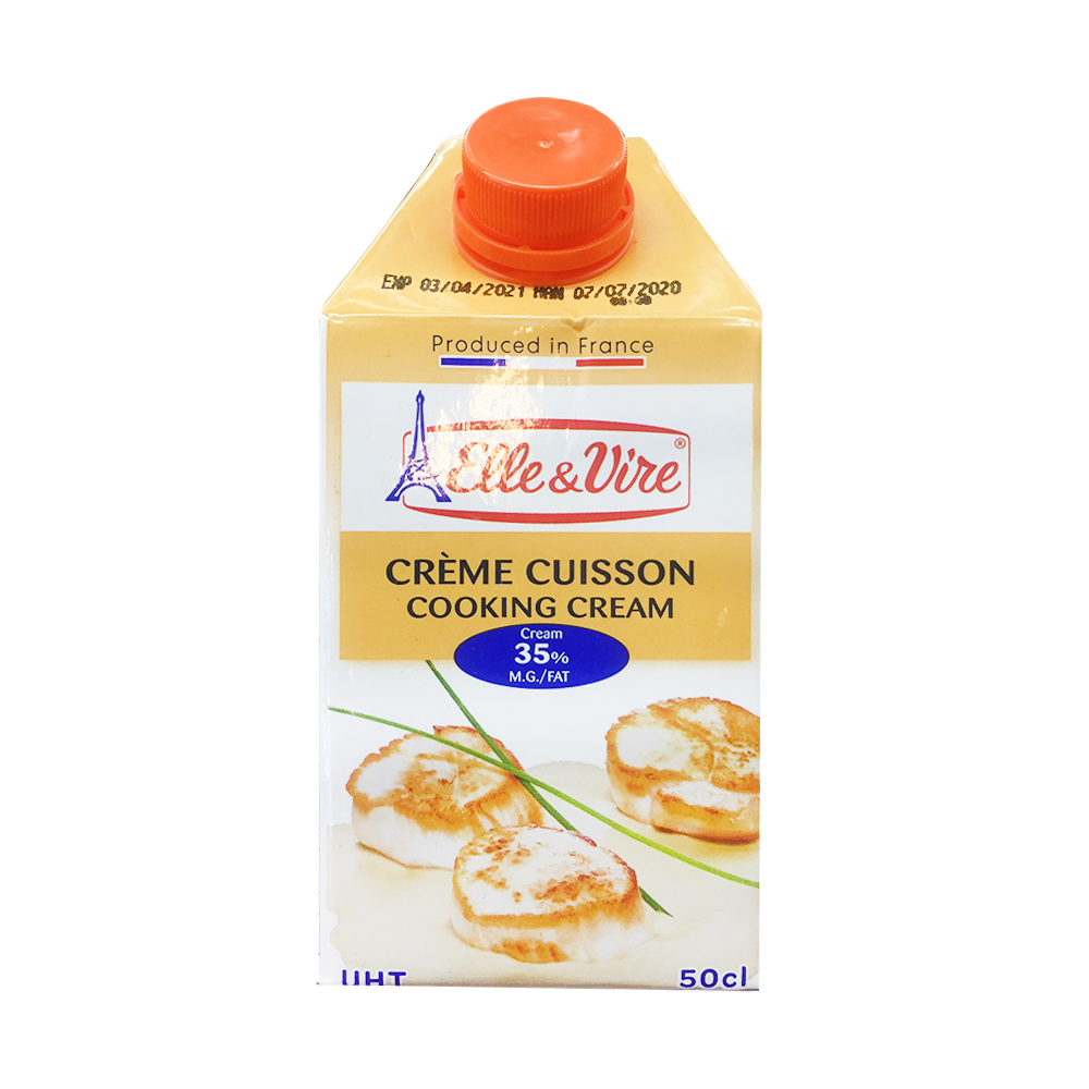 ELLE &amp; VIRE COOKING CREAM 20CL