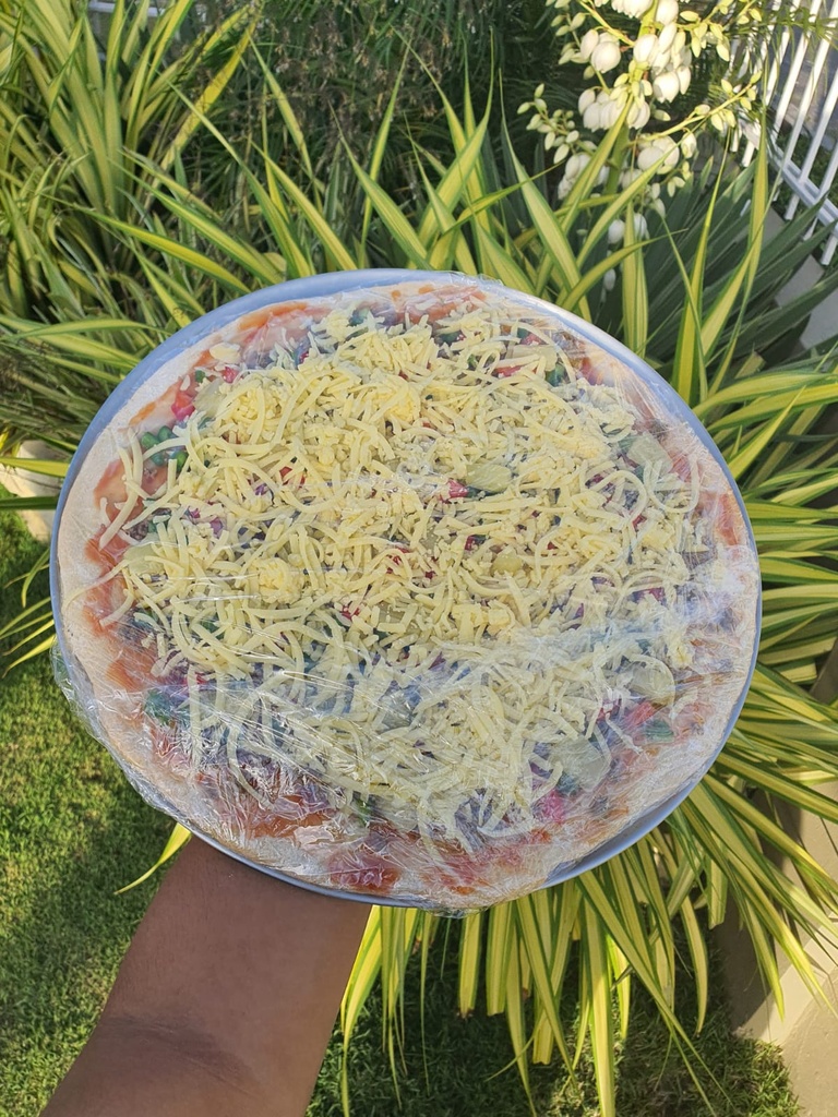 14&quot; Veggie Whole Pizza (FROZEN)