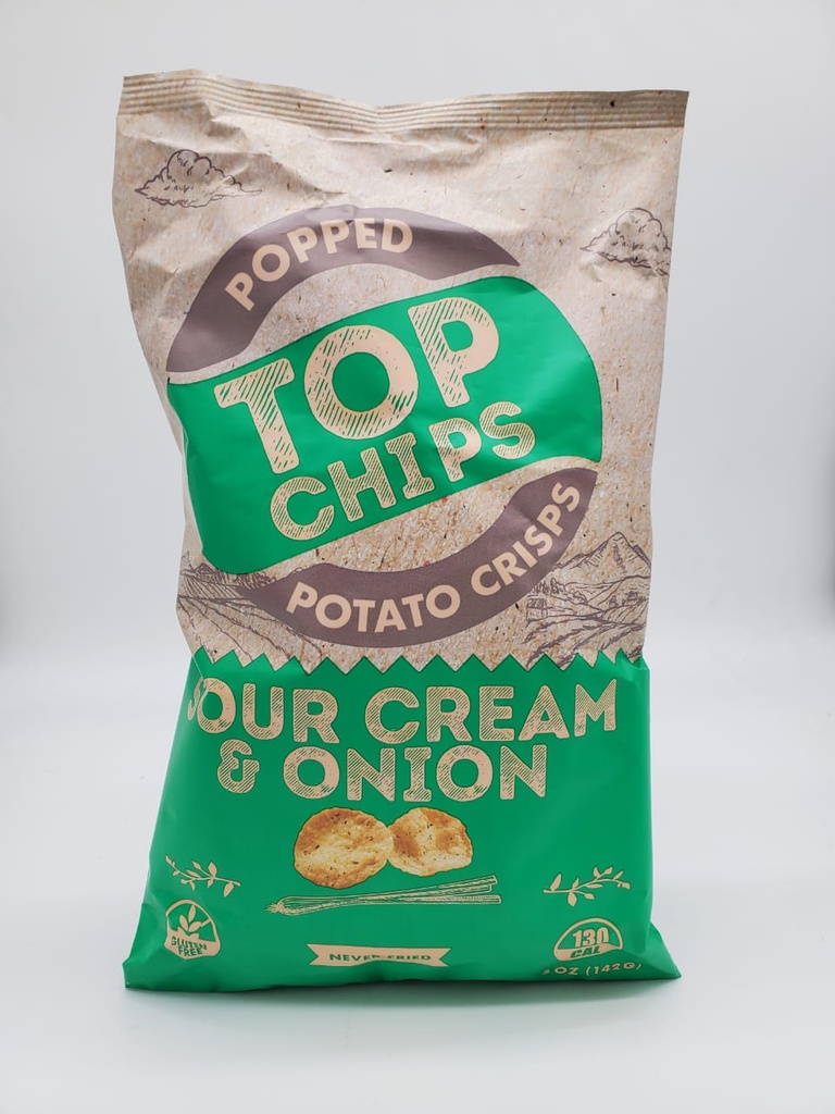 TOP CHIPS (SOUR CREAM &amp; ONION) 5OZ