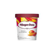 HAAGEN DAZ MANGO &amp; CREAM 100ML