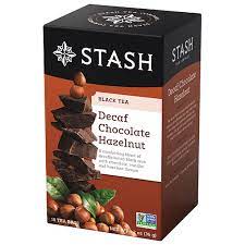 STASH DECAF CHOC HAZELNUT BLACK TEA