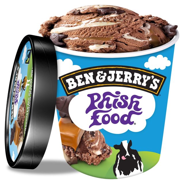 BEN &amp; JERRY PHISH FOOD 1 PINT