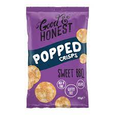 GOOD &amp; HONEST POPPED CRISPS - SWEET BBQ 85G