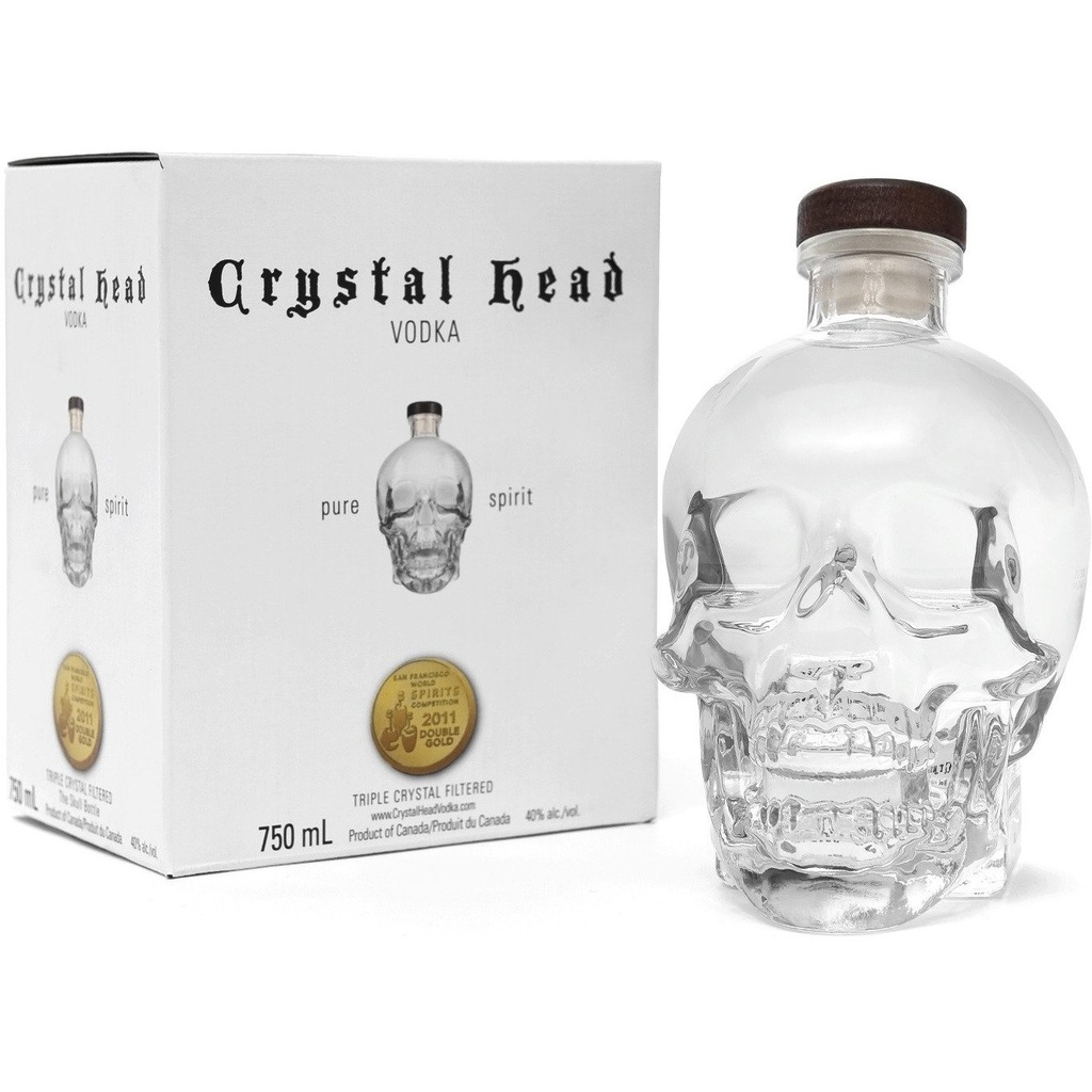 CRYSTAL HEAD VODKA 750ML