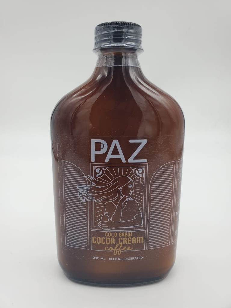 PAZ PONCHE DE CREME COLD BREW 8OZ