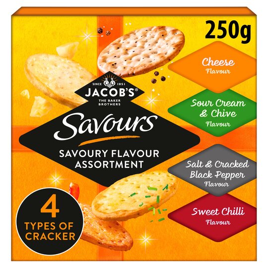 JACOBS SAVOURS CARTON 250GM