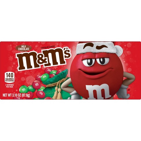 M&amp;M CHRISTMAS BX (MILK)3.1OZ