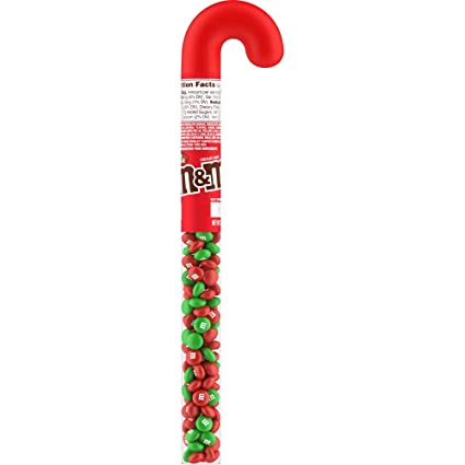 M&amp;M PEANUT CANDY CANE 1.74OZ